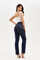 Calça Jeans Tecnológica Reta Cós Super Alto